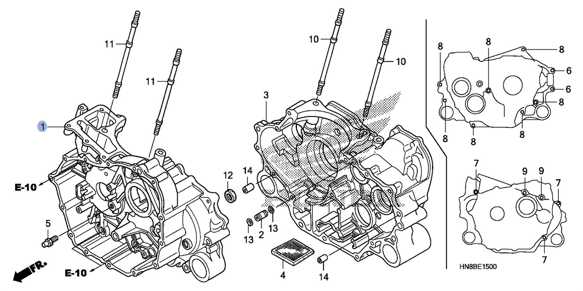 Honda OEM part 11100-HN8-030