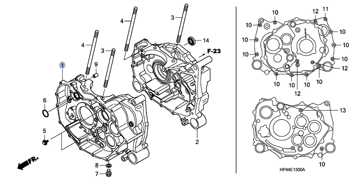 Honda OEM part 11100-HP5-600