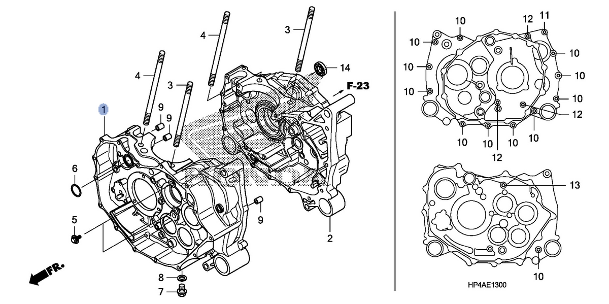 Honda OEM part 11100-HP5-A51
