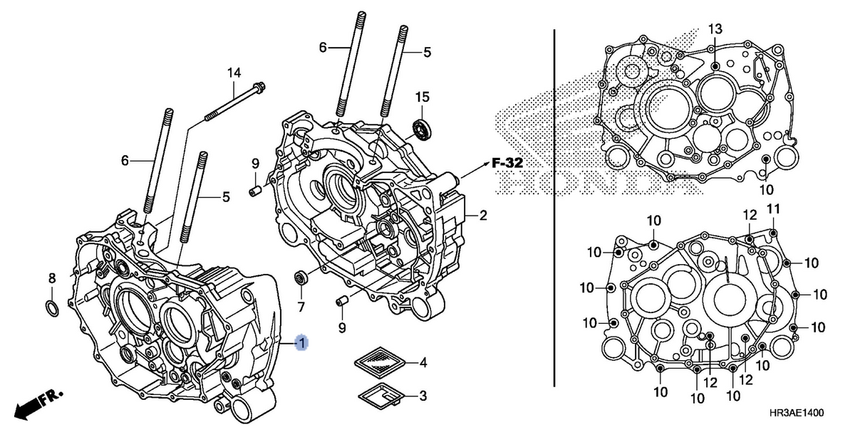 Honda OEM part 11100-HP7-A00