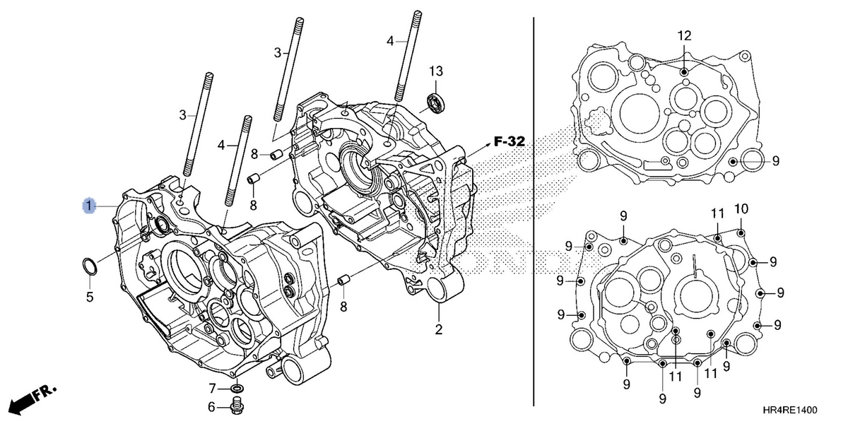 Honda OEM part 11100-HR5-A70