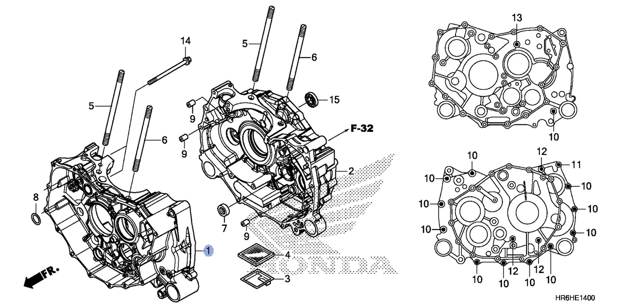 Honda OEM part 11100-HR6-A60