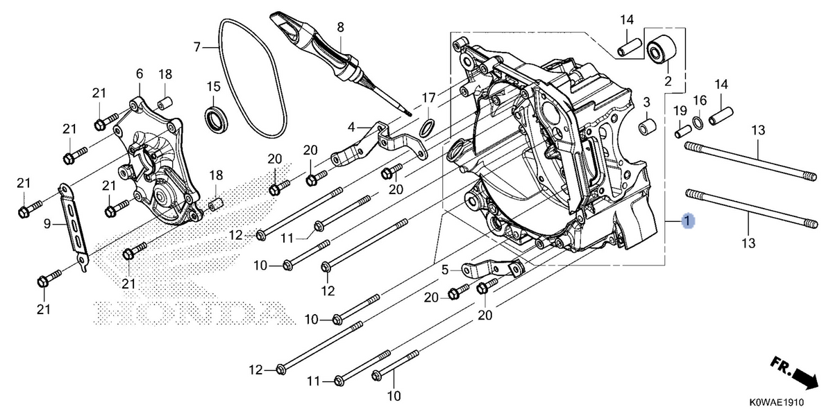 Honda OEM part 11100-K1N-V00