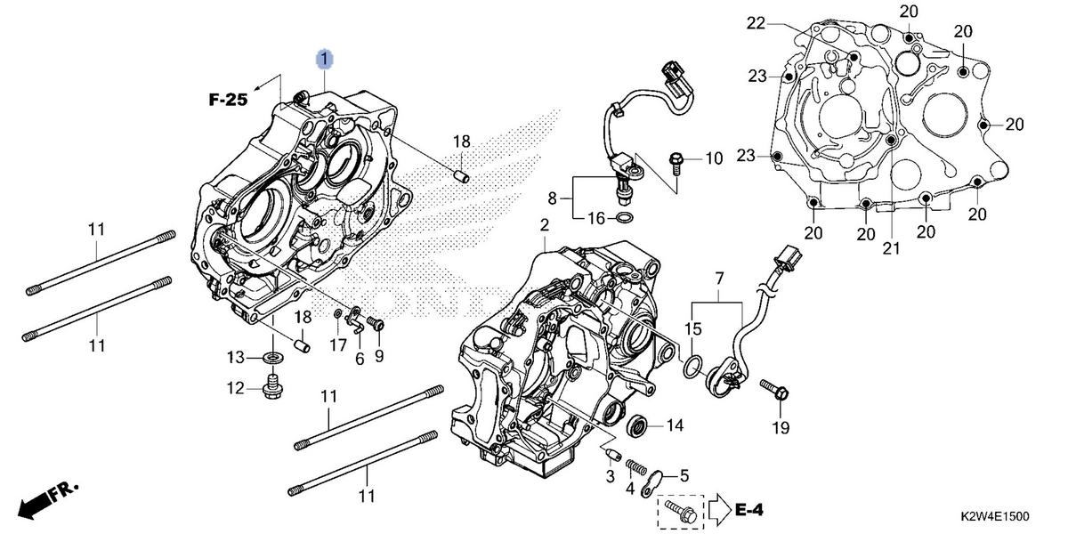 Honda OEM part 11100-K2W-T01