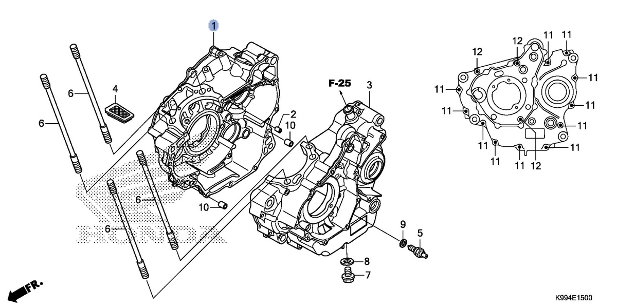 Honda OEM part 11100-K31-610