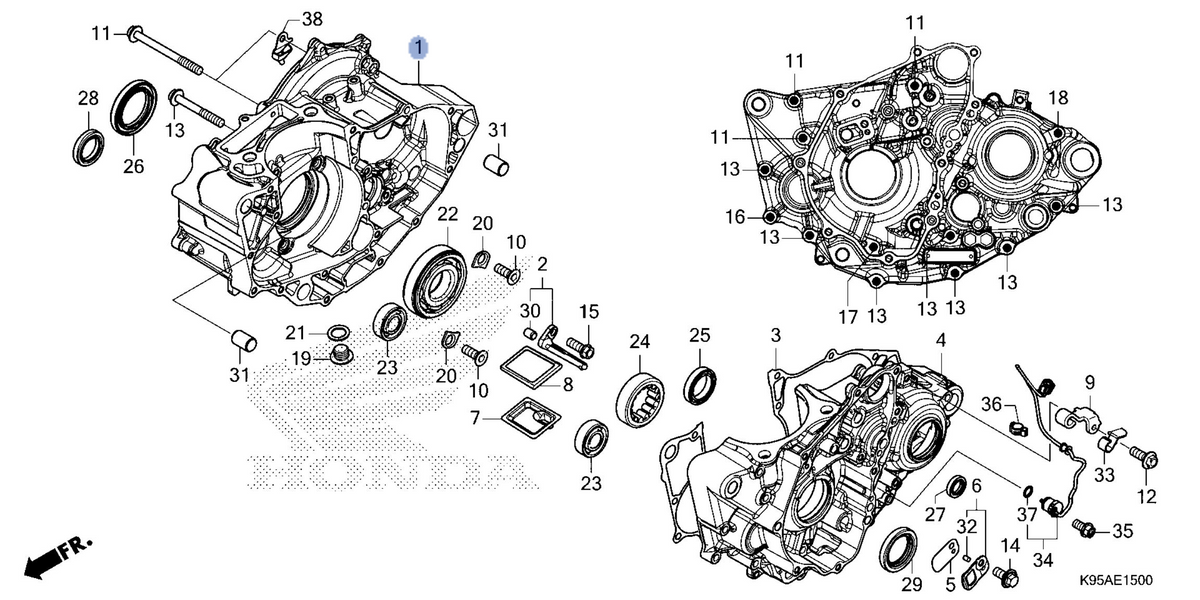 Honda OEM part 11100-K95-AA0