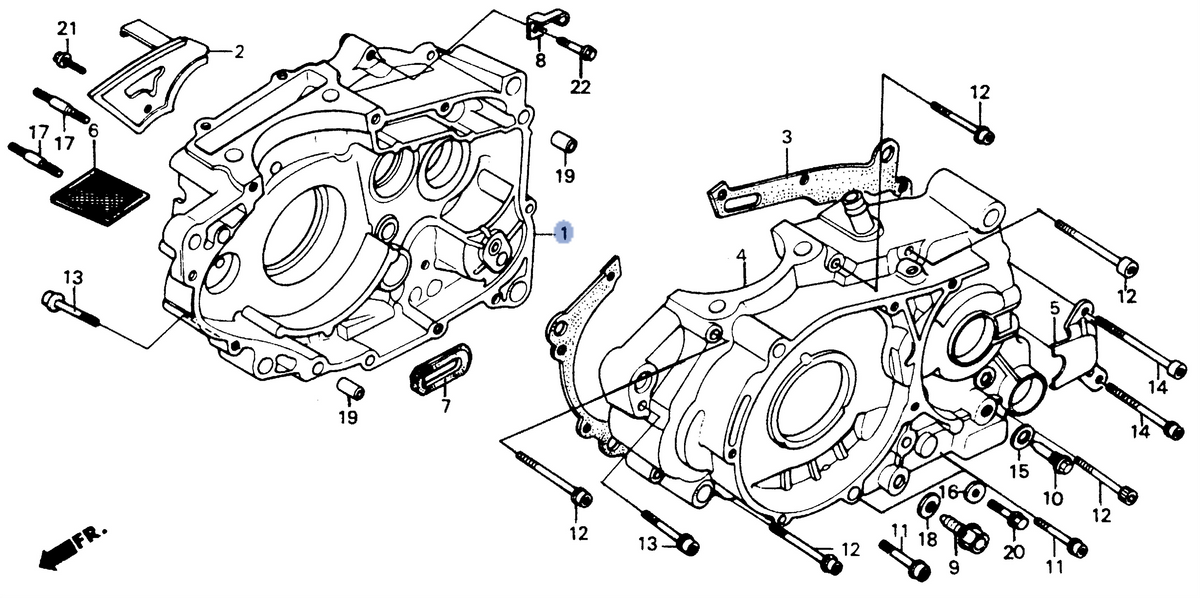 Honda OEM part 11100-KK0-000