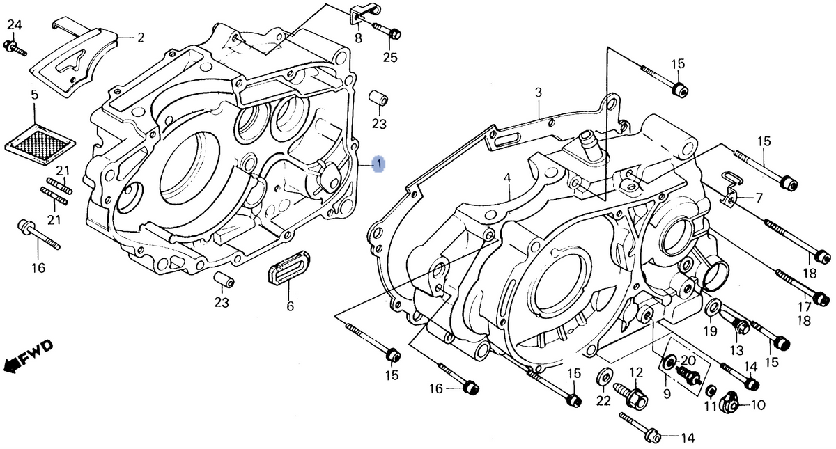 Honda OEM part 11100-KL4-000