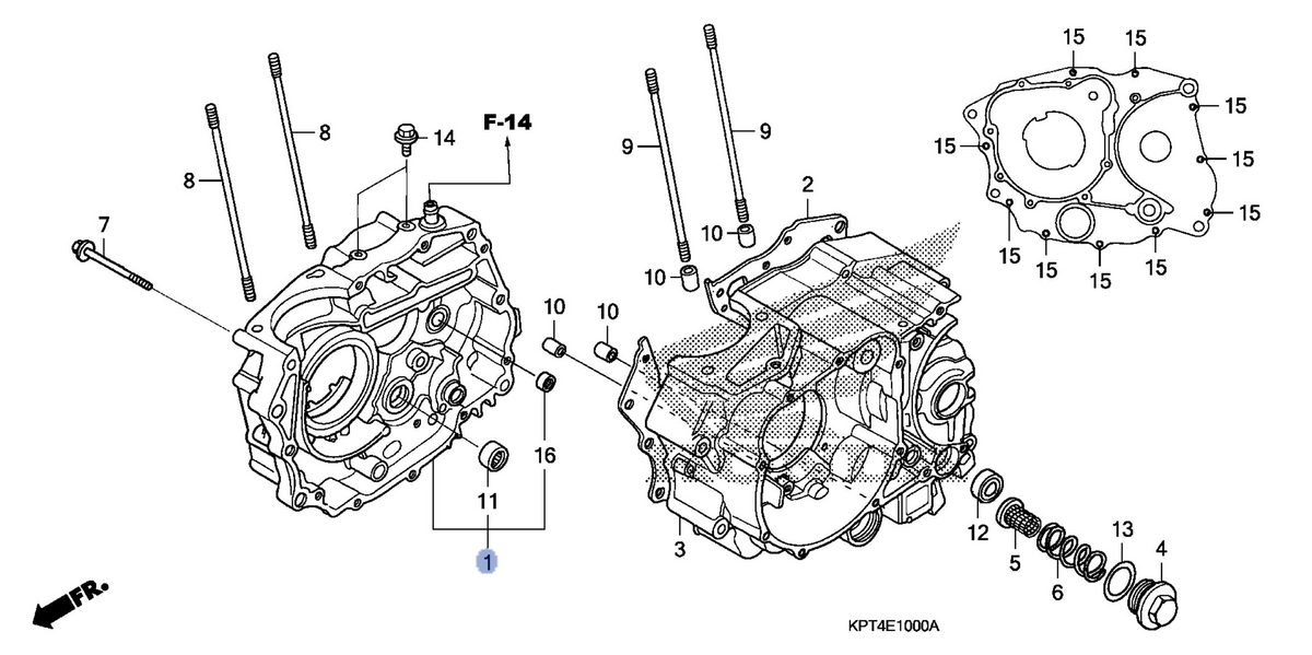 Honda OEM part 11100-KPS-900