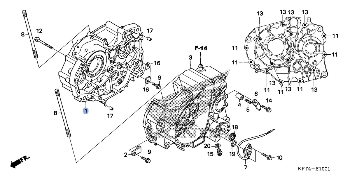 Honda OEM part 11100-KPT-A00