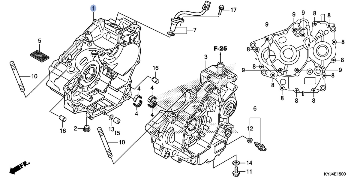 Honda OEM part 11100-KYJ-900