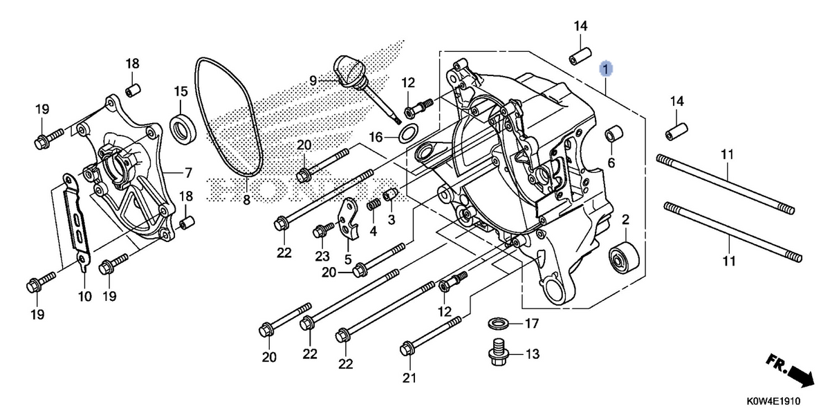 Honda OEM part 11100-KZR-601