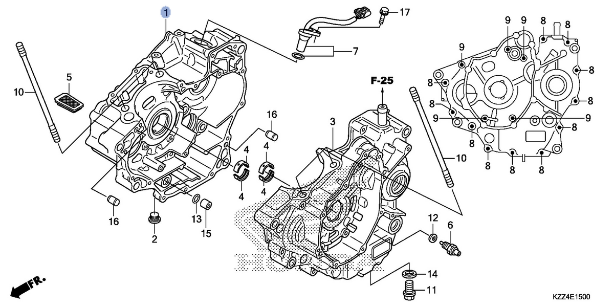 Honda OEM part 11100-KZZ-900