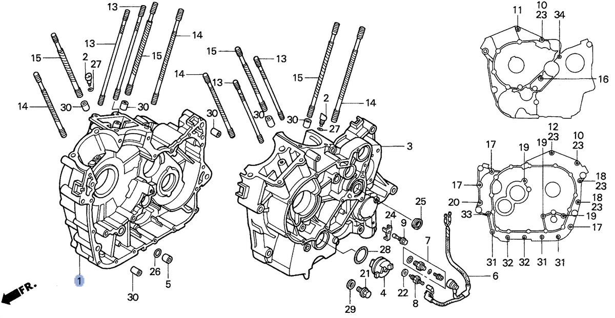 Honda OEM part 11100-MAA-A00