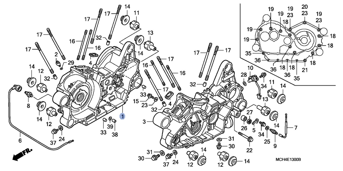 Honda OEM part 11100-MCH-000
