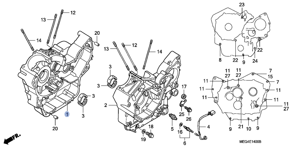 Honda OEM part 11100-MEG-030