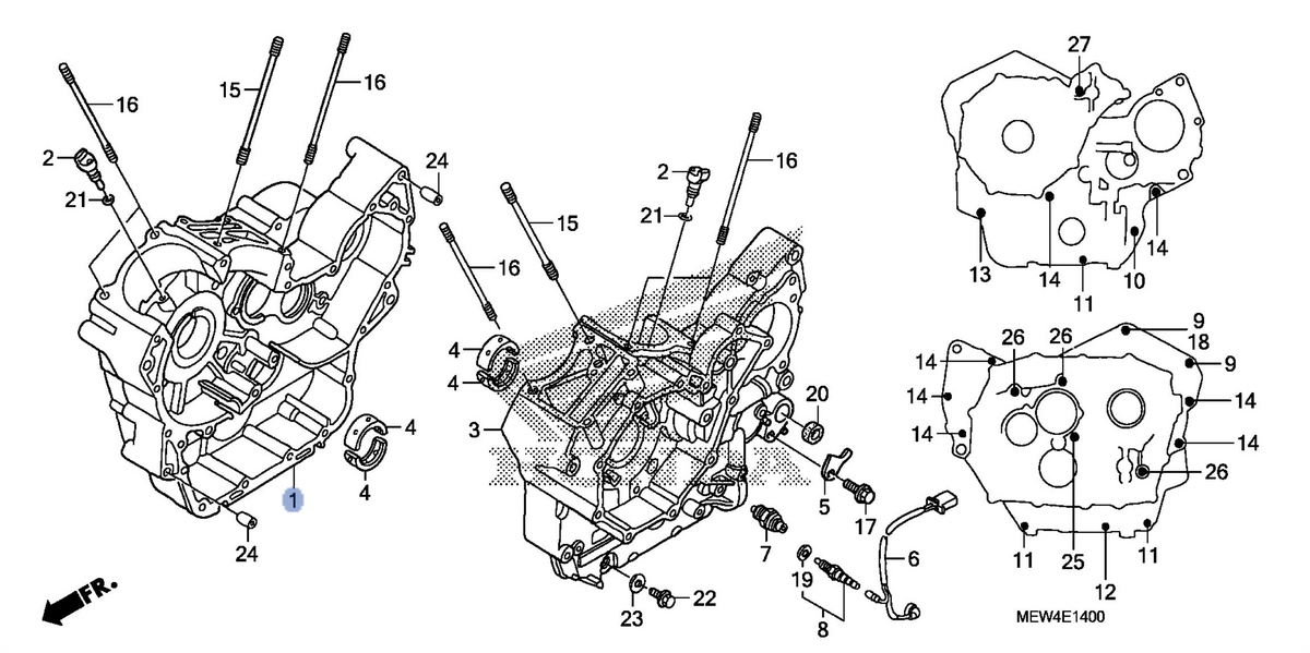 Honda OEM part 11100-MEW-920