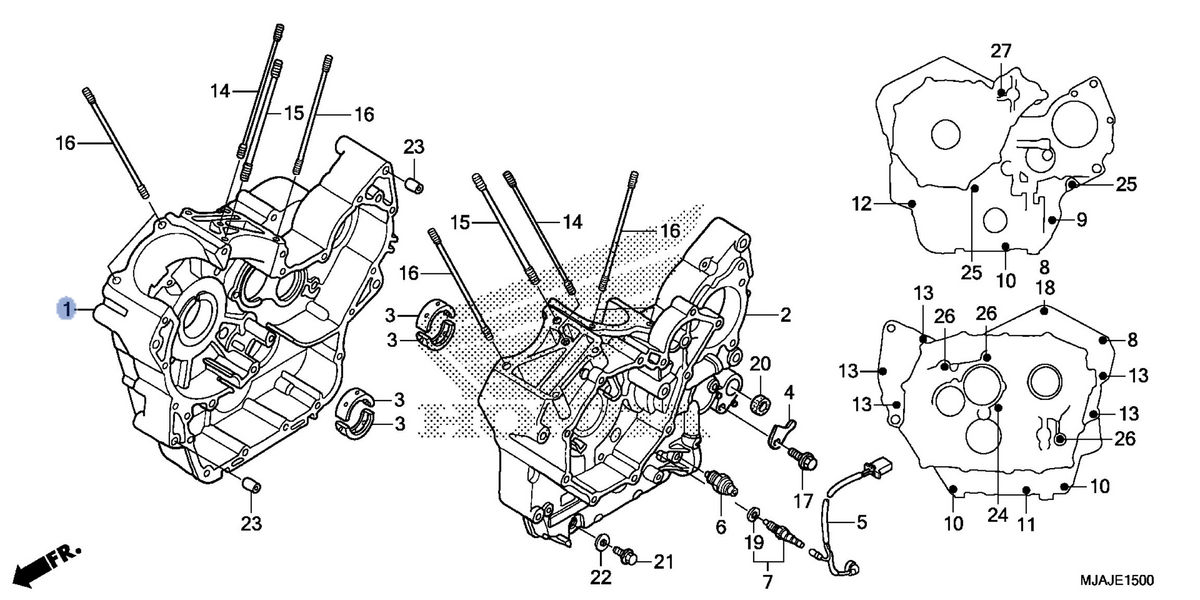 Honda OEM part 11100-MFE-A40