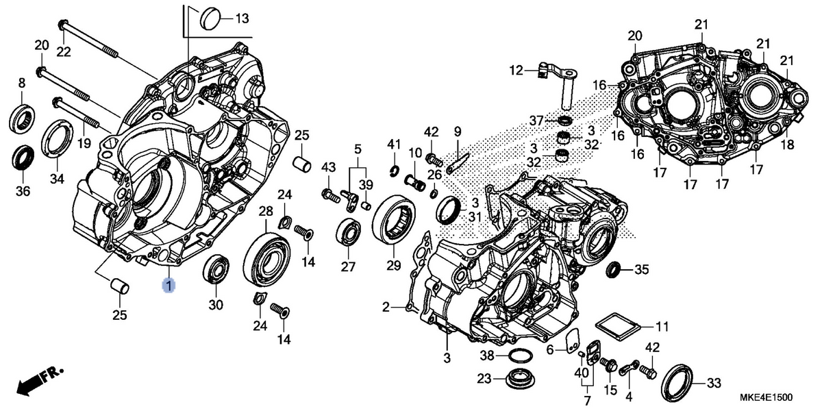 Honda OEM part 11100-MKE-A01