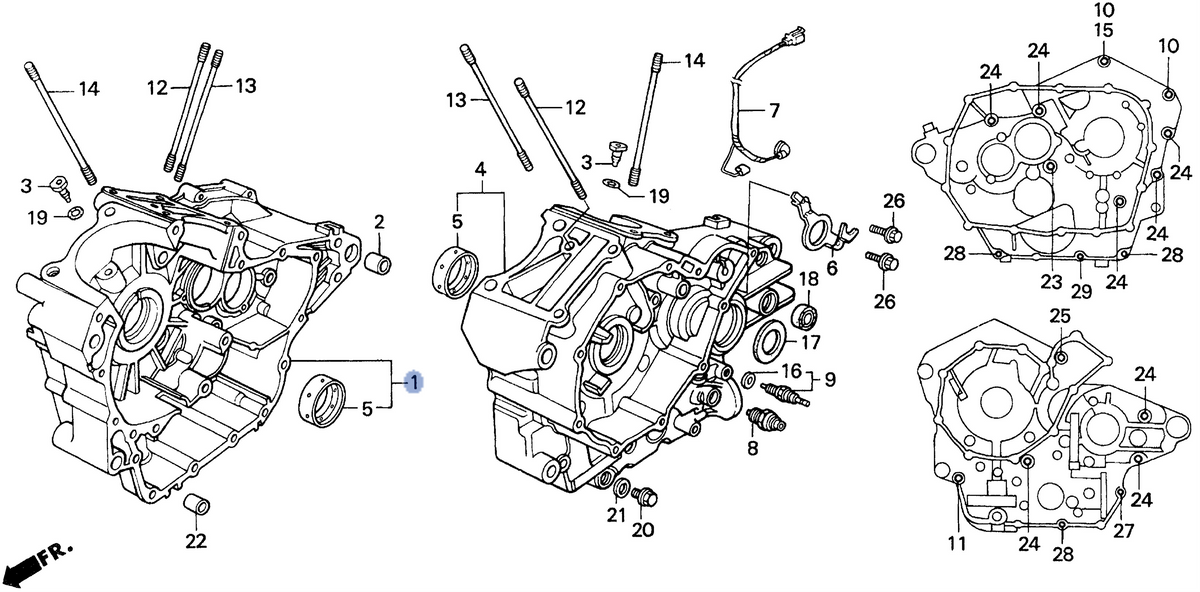 Honda OEM part 11100-MZ8-B40