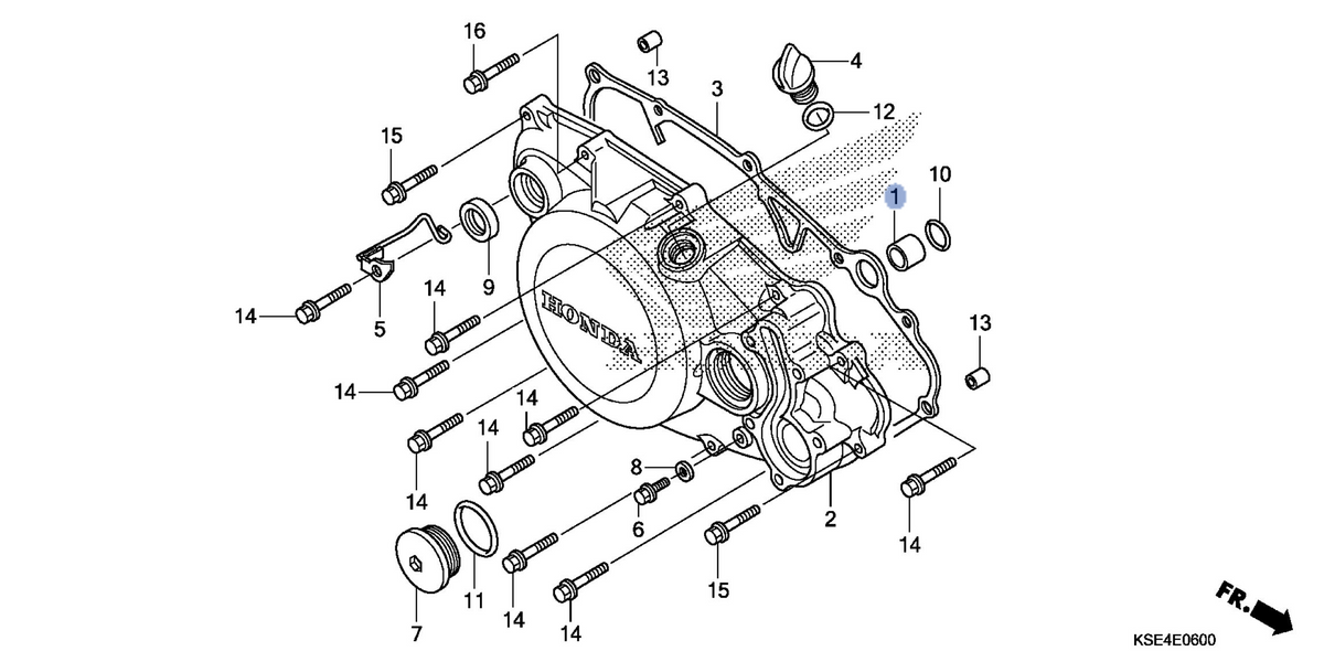 Honda OEM part 11102-KSE-670