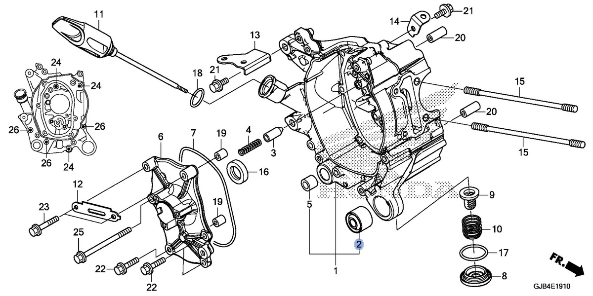 Honda OEM part 11103-GGZ-J00