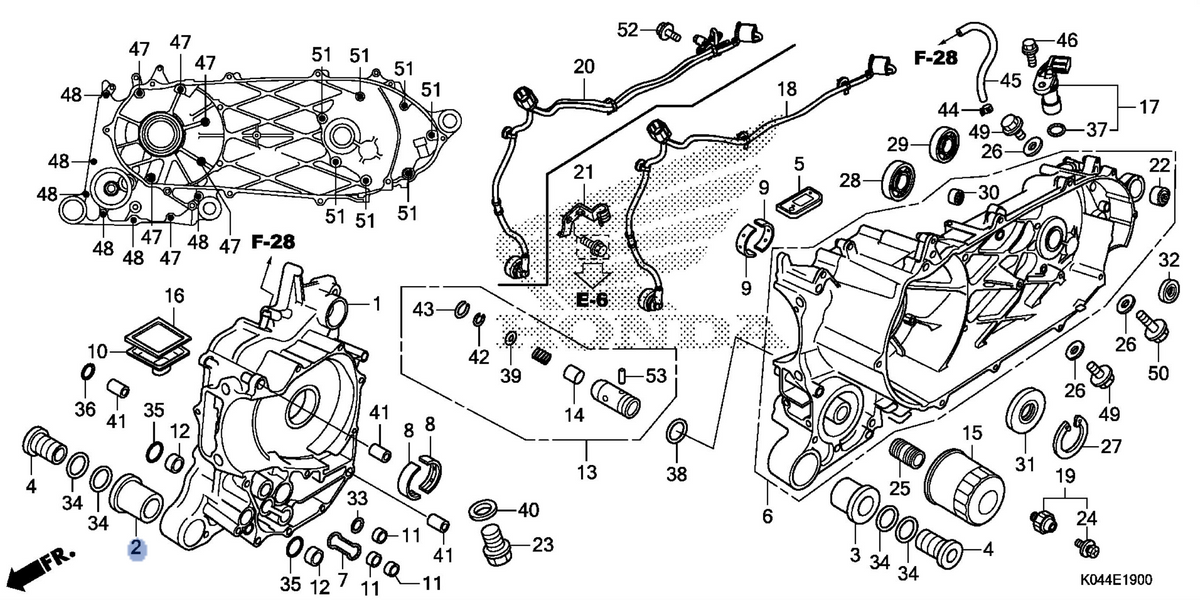 Honda OEM part 11103-K04-930