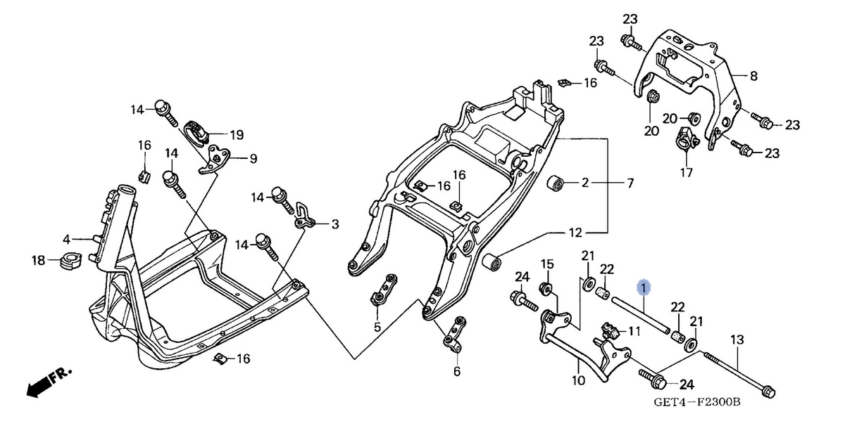 Honda OEM part 11105-GET-000