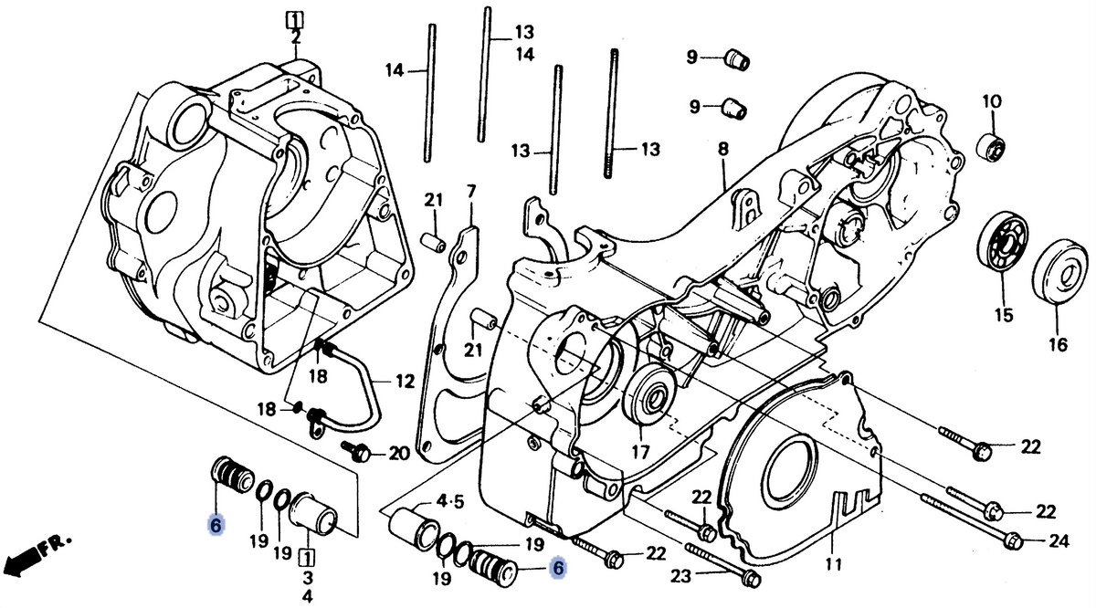 Honda OEM part 11105-KJ9-750