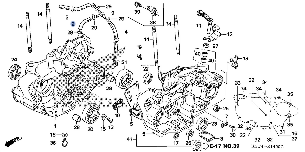 Honda OEM part 11105-KSC-670