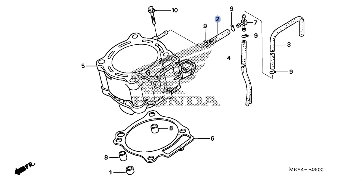 Honda OEM part 11105-MEY-670