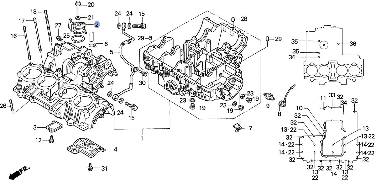 Honda OEM part 11106-MJ0-952