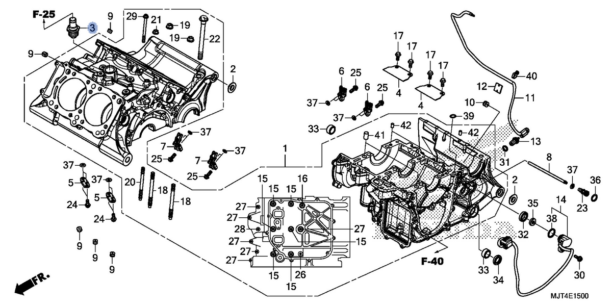 Honda OEM part 11106-MJT-E00