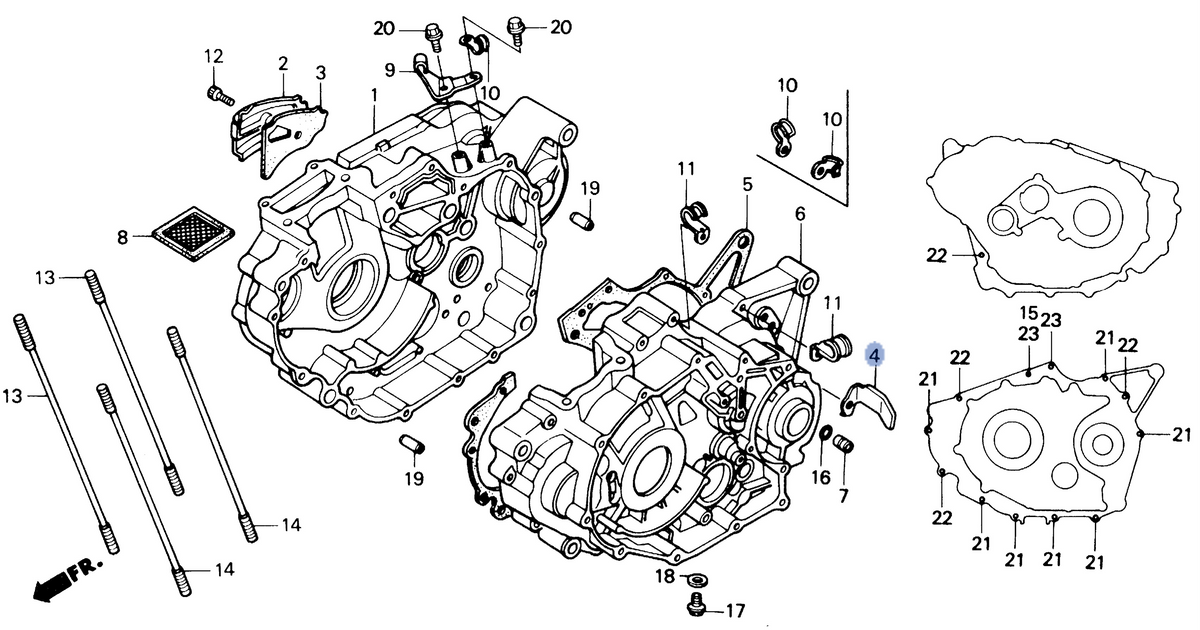 Honda OEM part 11107-HC0-000