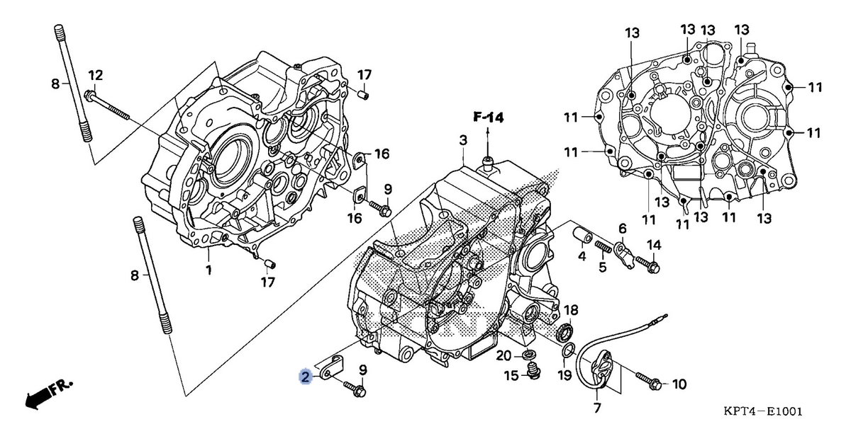 Honda OEM part 11108-KRM-840