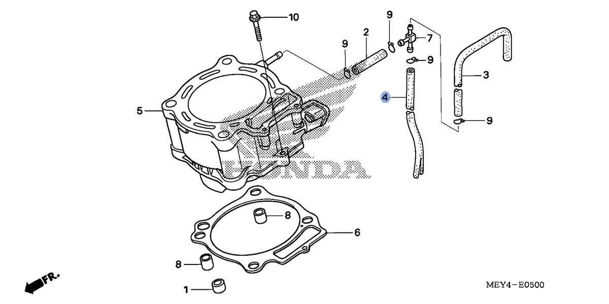 Honda OEM part 11108-MEY-670