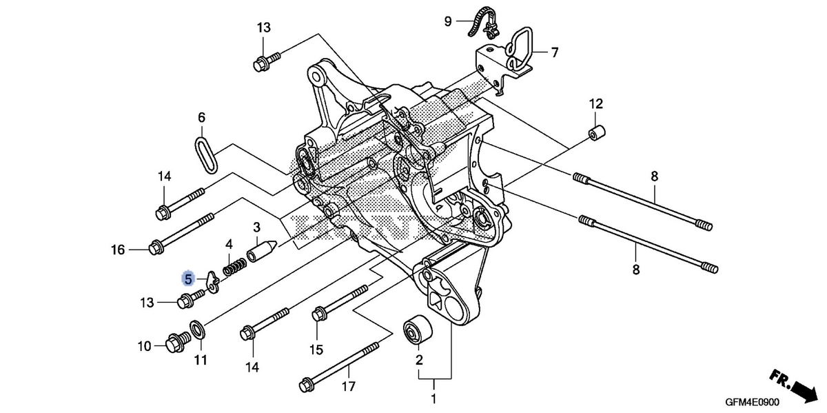 Honda OEM part 11117-GFM-900