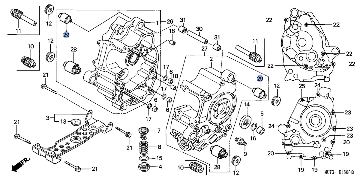 Honda OEM part 11120-MCT-942