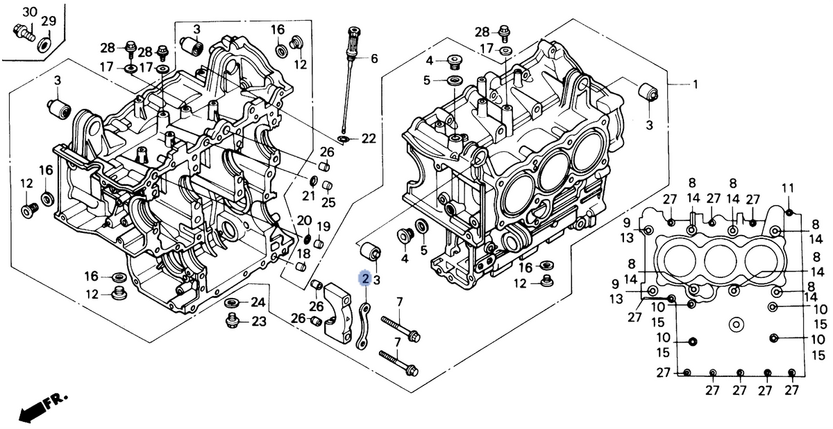 Honda OEM part 11125-MN5-010
