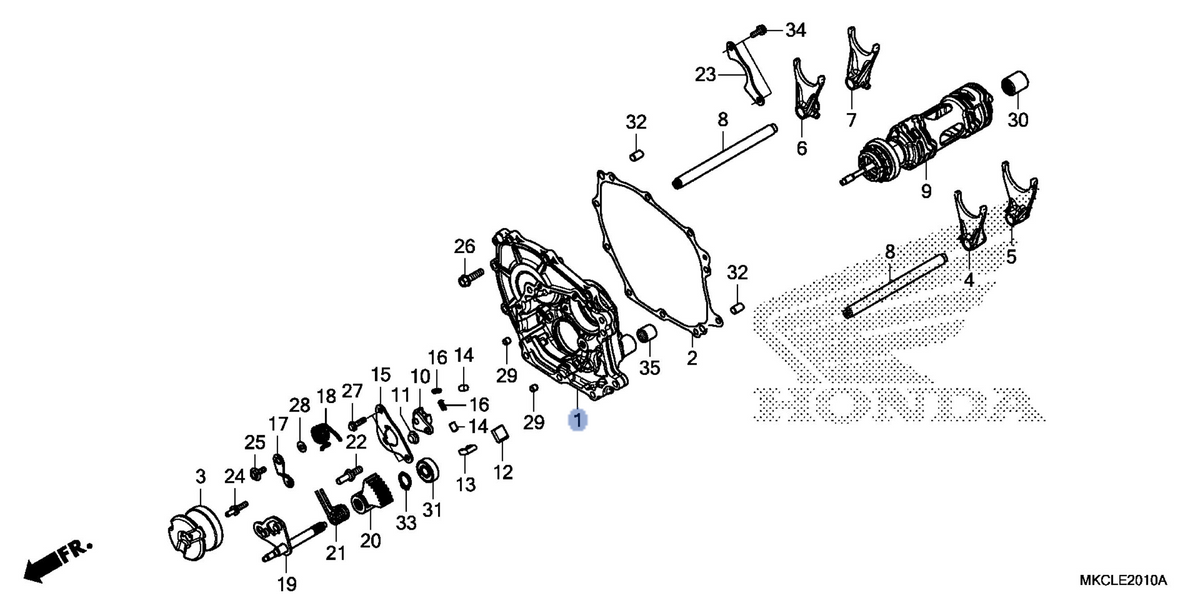 Honda OEM part 11130-MKC-A00