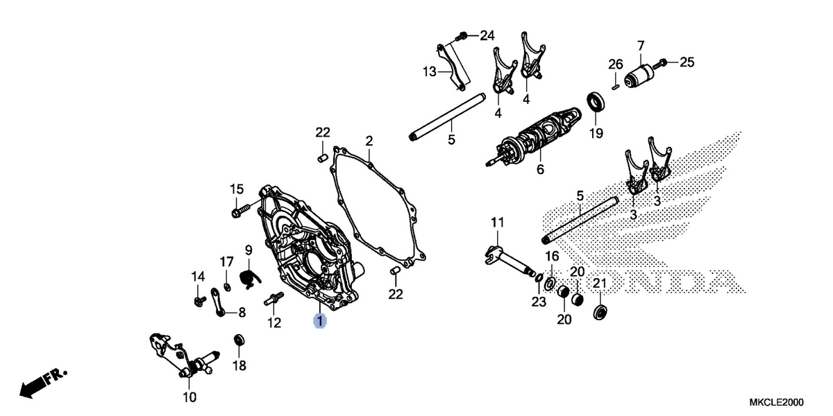 Honda OEM part 11130-MKC-A20
