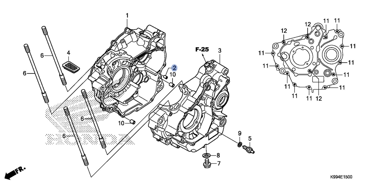 Honda OEM part 11133-K31-900