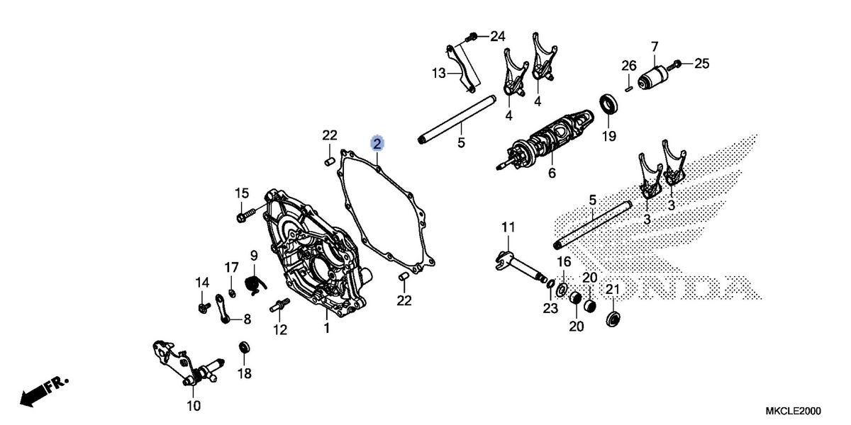 Honda OEM part 11135-MKC-A01