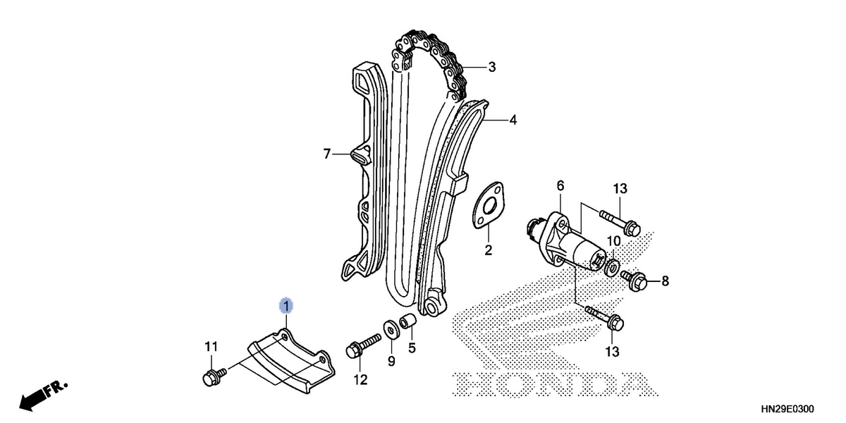 Honda OEM part 11140-HN2-003
