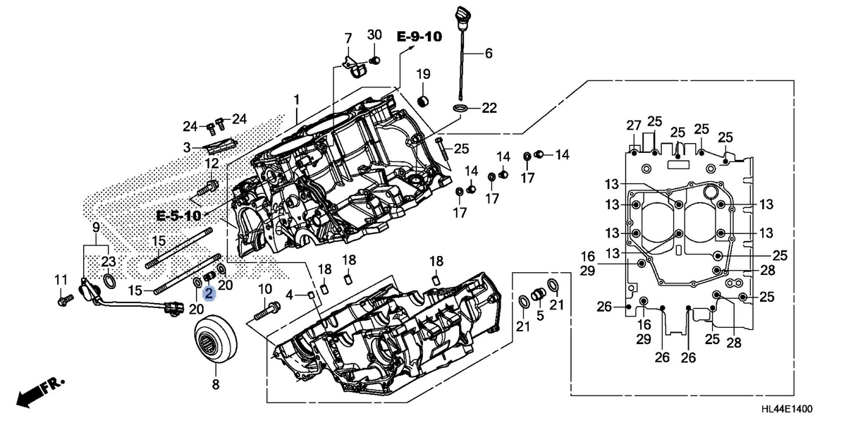 Honda OEM part 11145-HL4-000