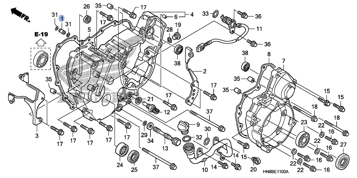 Honda OEM part 11145-HN8-010