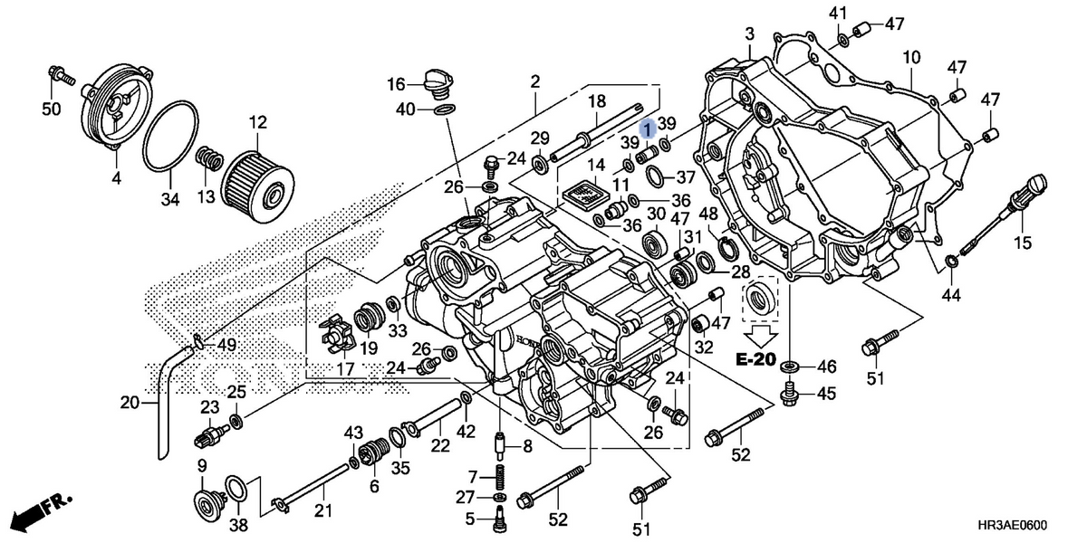 Honda OEM part 11145-HP7-A01