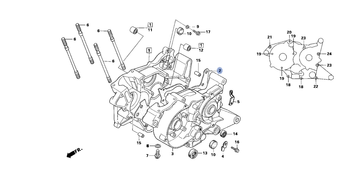 Honda OEM part 11191-GAA-000
