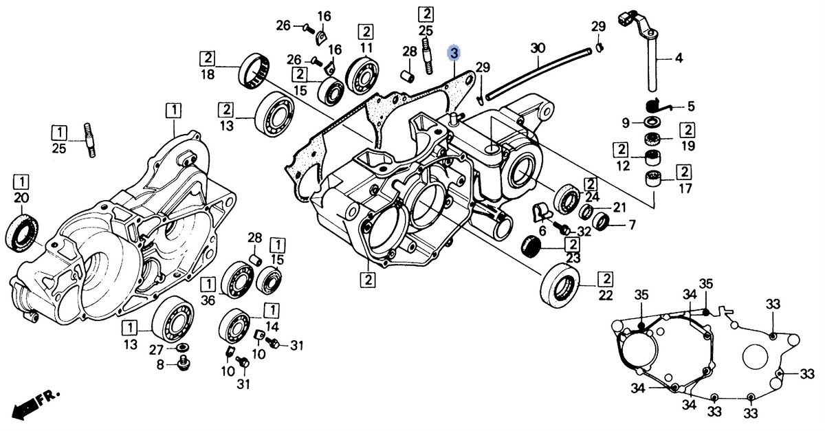 Honda OEM part 11191-HA2-306
