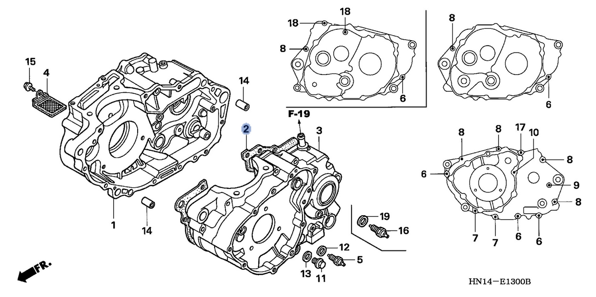 Honda OEM part 11191-HN1-000